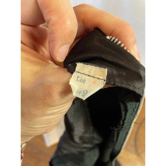 1950s Audrey Hepburn Style Little Black Cocktail Dress – Size 2 - Picture 7 of 16